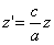 Уравнение канонической поверхности с вершиной в начале координат и направляющей
